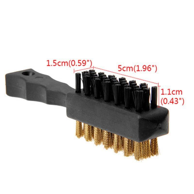 1Pc Golf Club Pinsel Groove Reiniger Dual Seitige Werkzeuge Tragbare Metall Leichte Nylon Zubehör