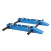 Industrial Steel Wire Dispenser 1500kg Cable Drum Roller Pay-off Stand Steel Wheel Cable and Optical Cable Pay-off Tool
