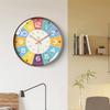 Early Education Wall Clock Clock Cartoon Silent Clock Children's Time Management Quartz Clock Home Wall Hanging Cloc