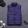 Coat Sleeveless Puffer Vest Jacket Ultra Thin Warm Lightweight Jacket Winter Men Vest Coats
