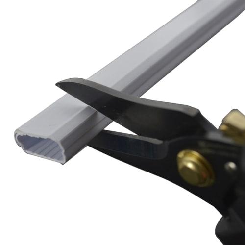 Fujiya Electrician's Straight Scissors with Lock, Black and Gold, FM04-180NL-BG