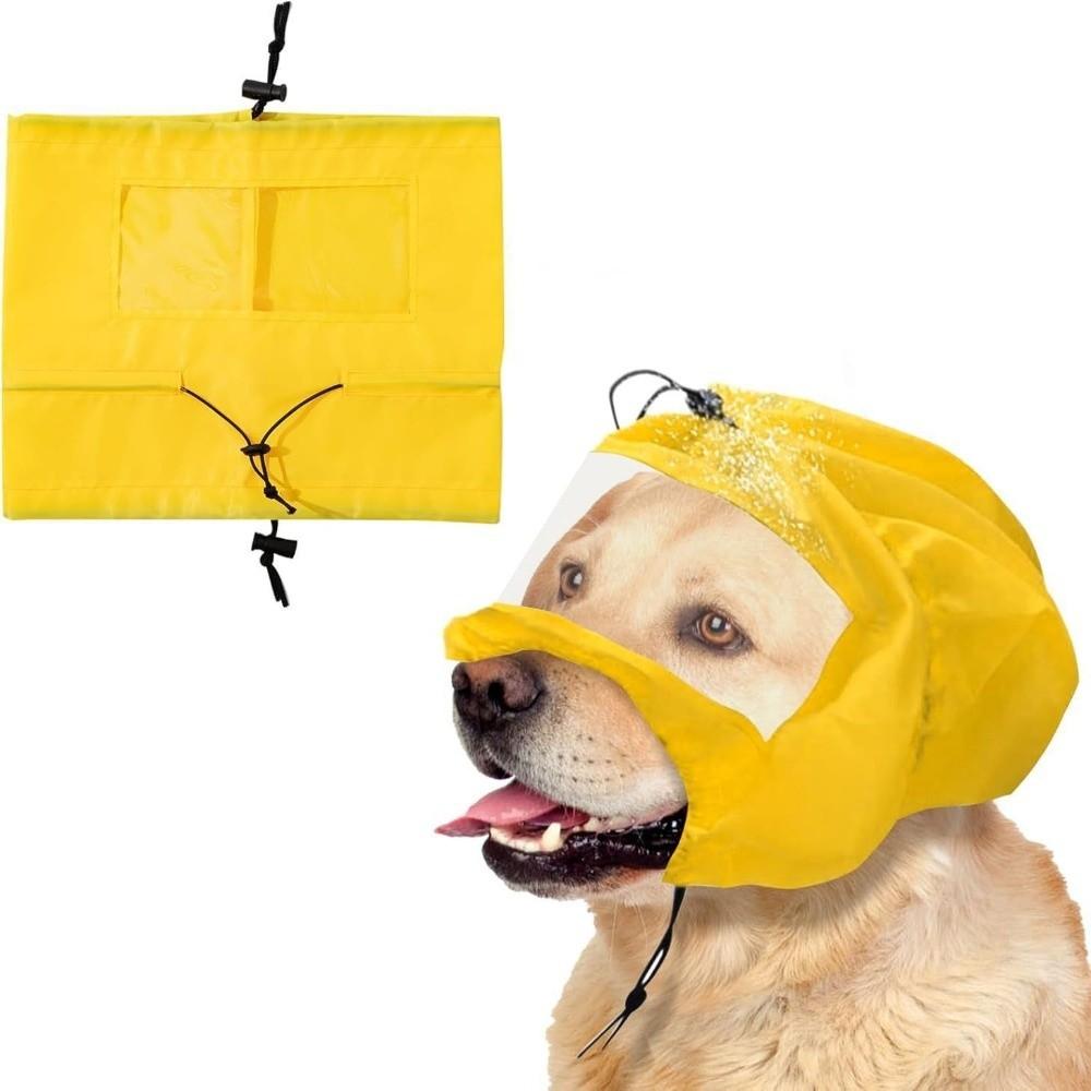 Portable Pet Ear Water-proof Head Cover Foldable Dog Shower Cap Water Activities