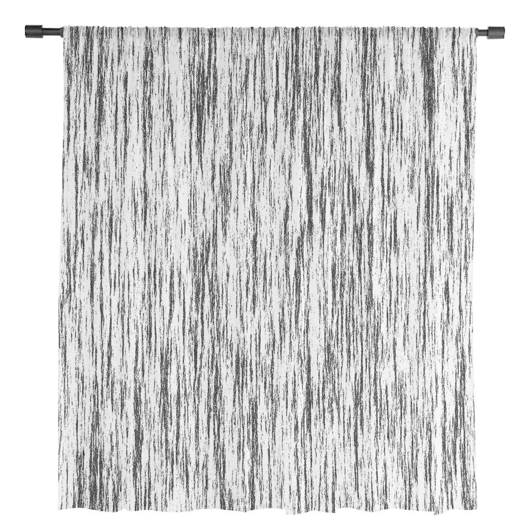Abstrakte Baumtextur Farbverlauf Transparente Vorhänge zur Wohnzimmerdekoration Fenstergardinen Küchen-Tüll Voile Organza Vorhänge