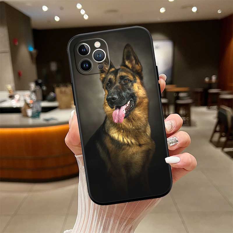 NH30 German Shepherd Dog New High-End Shell Phone Case for OPPO A3 Pro A72 A74 A76 A77 A77S A78 A79 A94 A95 A18 A40M A58
