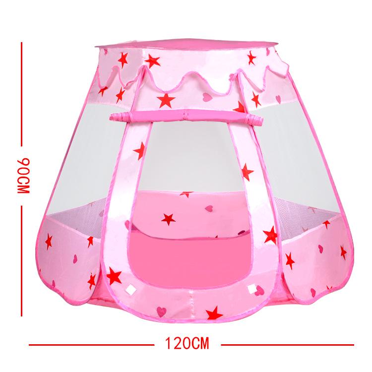 Kids Ocean Ball Pit Pool Toys Outdoor and Indoor Baby Toy Tents Baby Girls Fairy House Playhut Tent Princess Play Tents