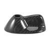 Carbon Fiber Car Roof Shark Fin Antenna Decal Aerials Decoration Cover For Mini Cooper Clubman R55 R56-A99D