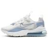 Air Max 270 React SE Grade School 'White Indigo ' (Unisex) White / Pure Platinum / Indigo / White Running Shoes CJ4060 100