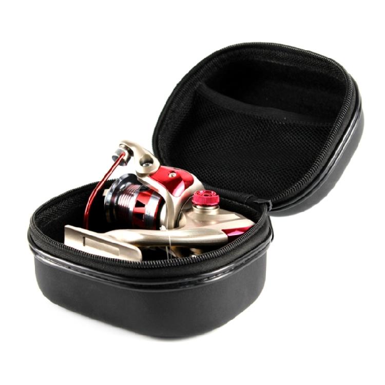 Fishing Spinning Reel Case PU Protective Hard Shell Shockproof Waterproof Cover