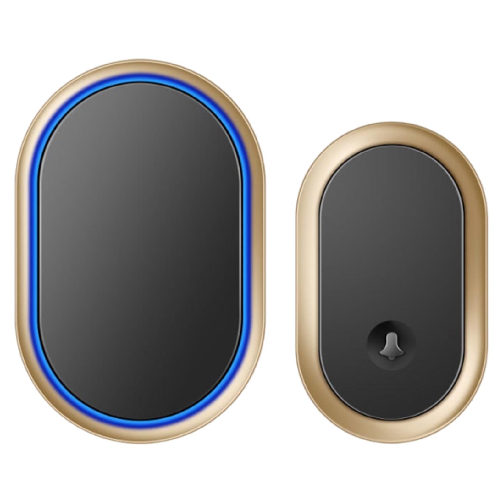 

Wireless Doorbell 300M/984Ft Range Battery Type Welcome Chime Adjustable Volume Call Bell for Elderly/Senior