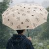 Fully Automatic UV Protection Umbrella Cartoon Pattern Sun Protection Umbrella  Travel