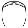 Sunglasses UV400 Eye for Cycling and Outdoor Skyryse Black Matte [Uvex] Kids' Protection, Non-Slip, Lightweight, Activities, Jr. (Clear)