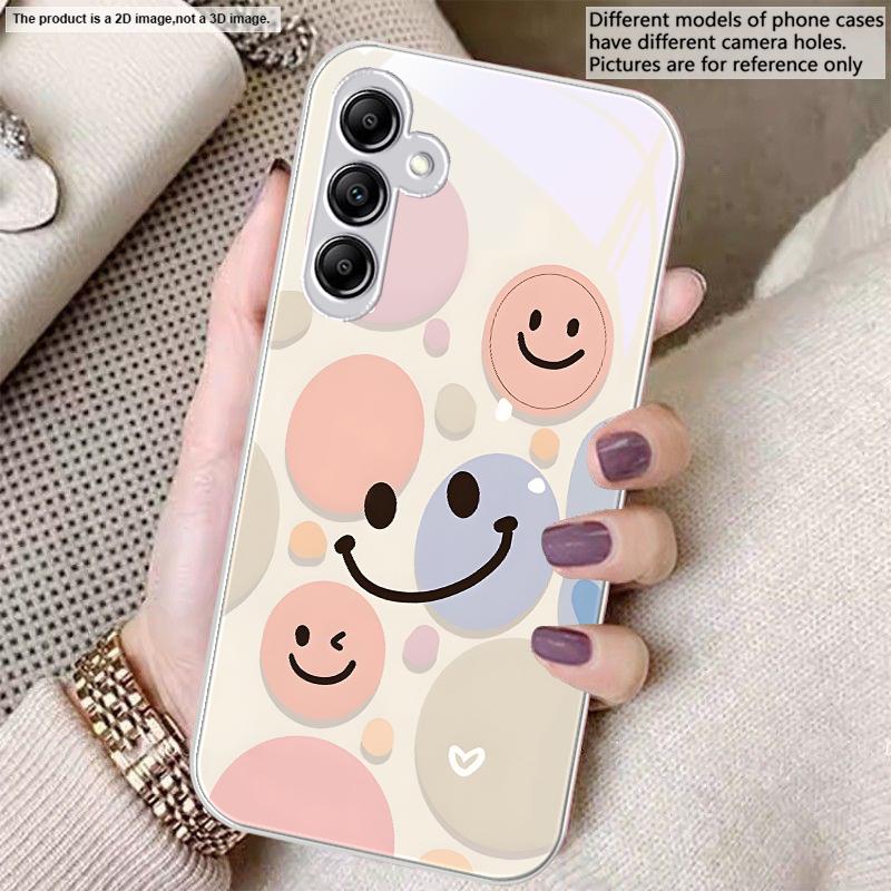 

Розово-фиолетовое круглое сердце Для Samsung A20 30 22 23 24 25 26 31 32 33 34 35 42 50 51 52 53 54 55 56 70 71 72 73 стеклянный чехол для телефона Galaxy A22 5G