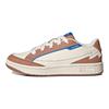 adidas Tênis de Skate Cano Baixo Neo W Card Antiderrapante Resistente ao Desgaste Unissex Bege Marrom IG1514