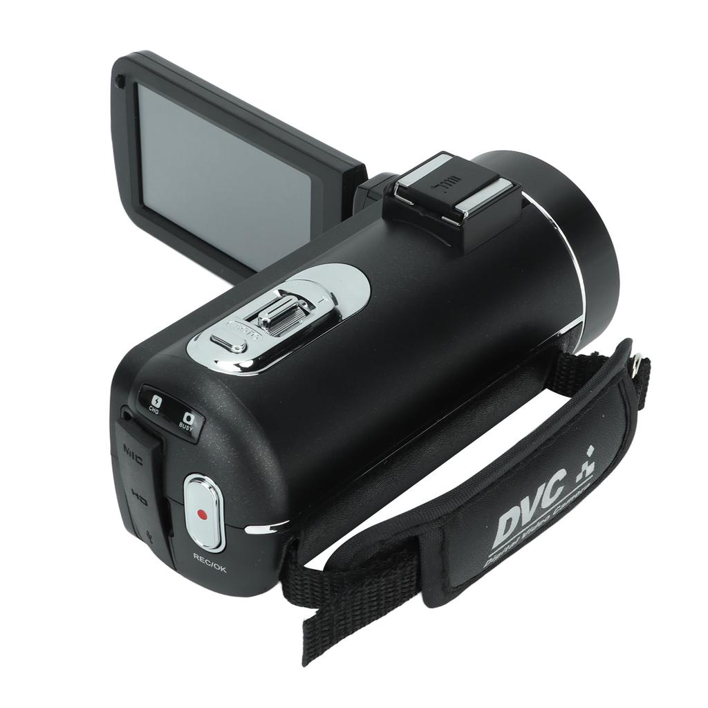 4K Video Kamera mit Fernbedienung Mikrofon Objektiv Haube 18X Digital Zoom Digital Kamera für