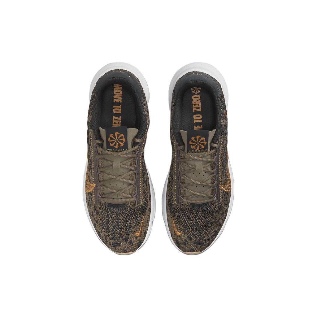 Nike SuperRep Go 3 Next Nature Flyknit Premium Olive Grey Metallic Copper Women Sneakers Dark-Smoke-Grey Purple-Smoke DQ4679-001