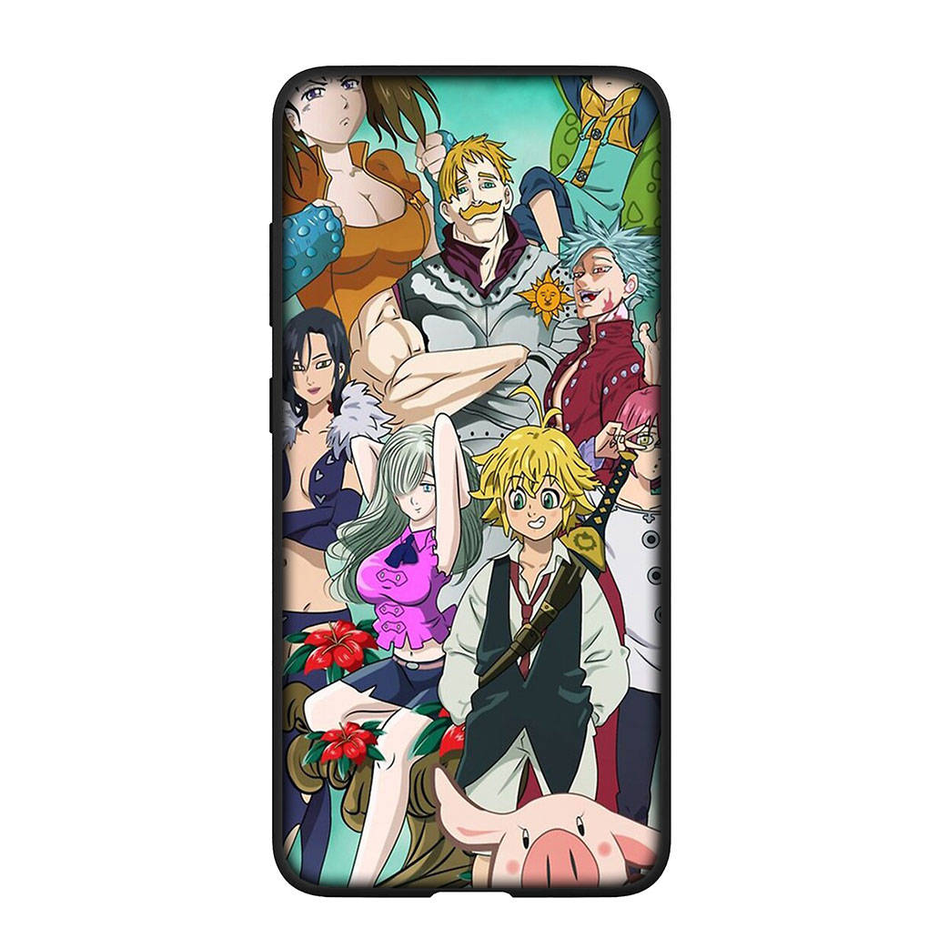 Phone Case for Samsung Galaxy S25 S24 S23 iPhone 16 15 Xiaomi Redmi Note 14 13 12 16E X 11 Pro Max Moto Huawei Anime Seven Deadly Sins Meliodas Cover