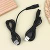 0.8/1M Usb Cable Charging Line Copper Hole Suit 5V Flashlight Shaver Hair Clipper Wire Single Hole 1.5 1.8 2.3