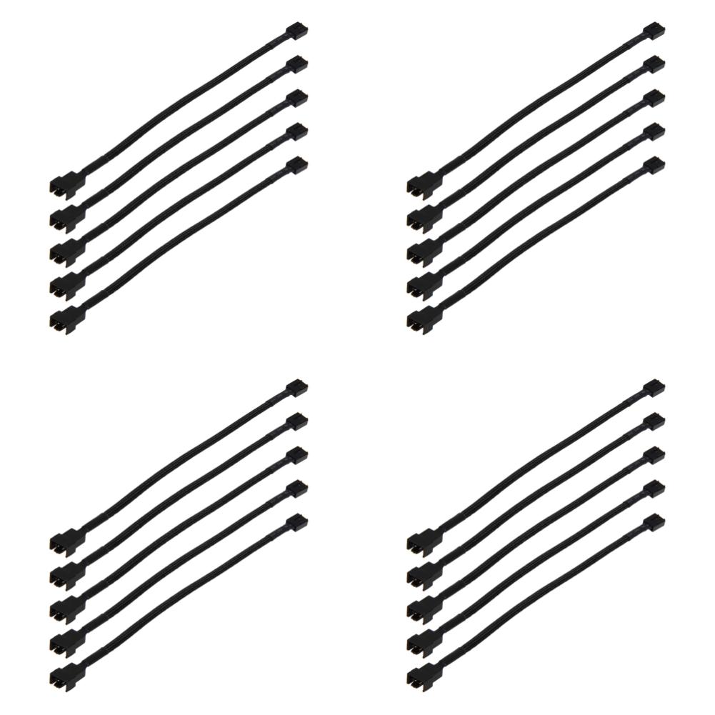 10/20Pcs Case Fan Extension Power Cable 4 Pin PWM Connector Case Male To Female Extending Cable for Compure CPU Cooling System