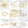 14k Real Gold Plated Tube Beads 8 Sizes Corrugated Tube Beads For Jewelry Making DIY Jewelry Making Supplies Wholesale