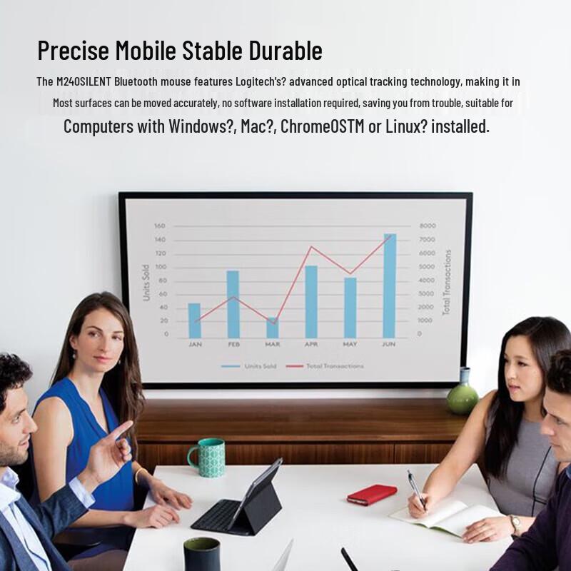 Logitech M240 Silent Bluetooth Mouse