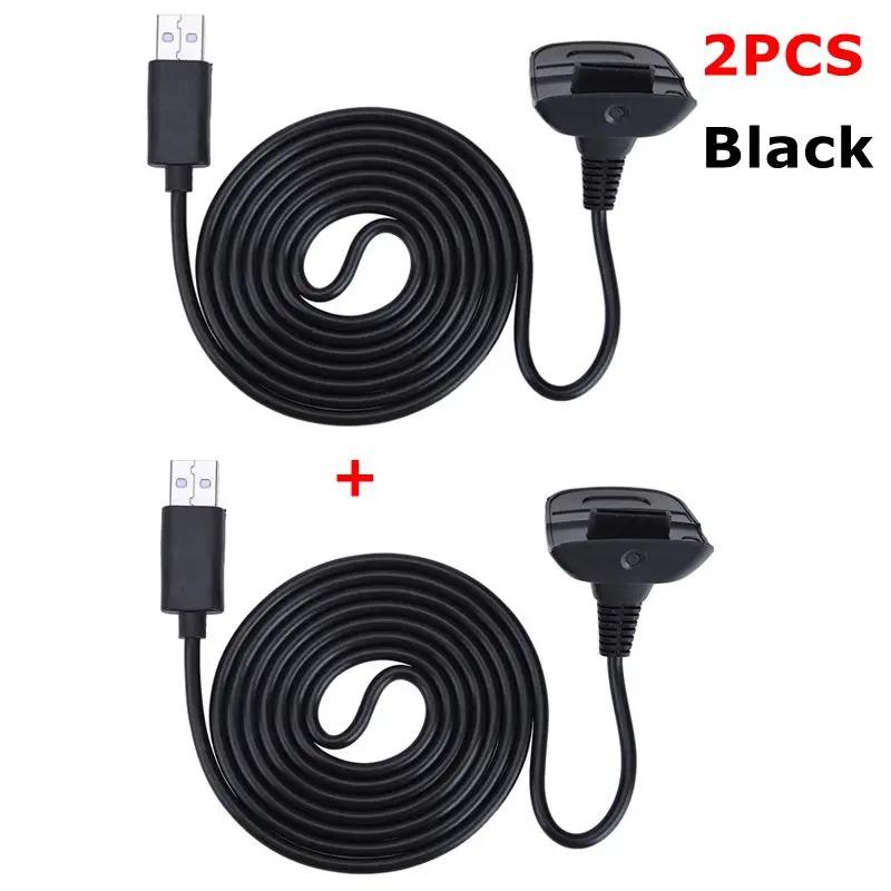 USB Wireless Cable Charging Game Controller Gamepad Joystick Power Supply Charger Cable Game Cables for Xbox 360