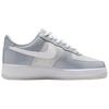 Nike Air Force 1 07 LV8 Wolf Grey Patent Herresneakers Hvit Vast-Grey HV9405-001