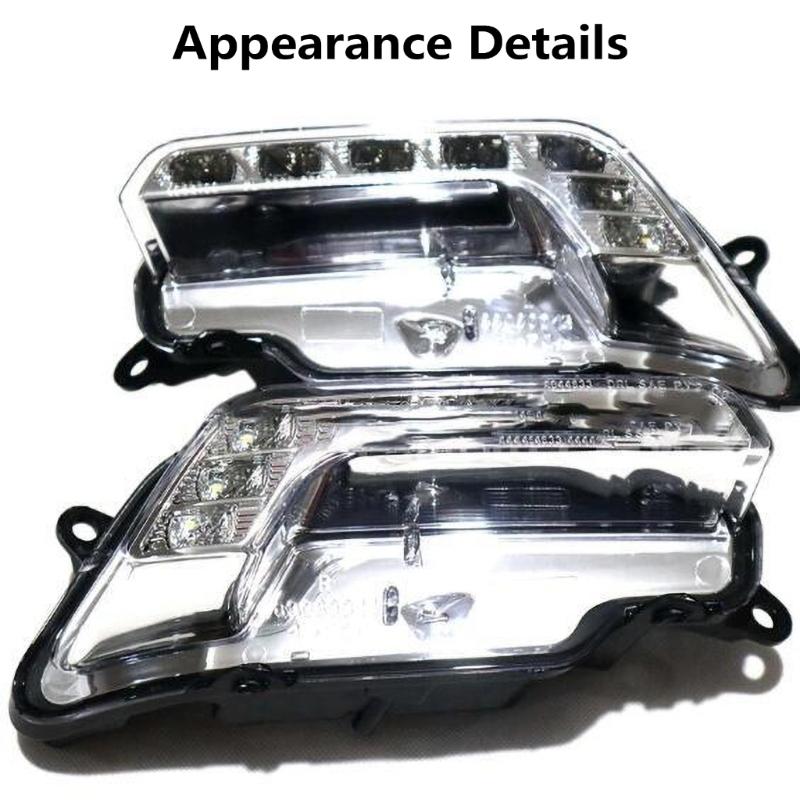 Car Front Left Fog Light Daytime Running Lamp Replacement Waterproof Headlight For 212 E260 207 A2128200756 A2128200856