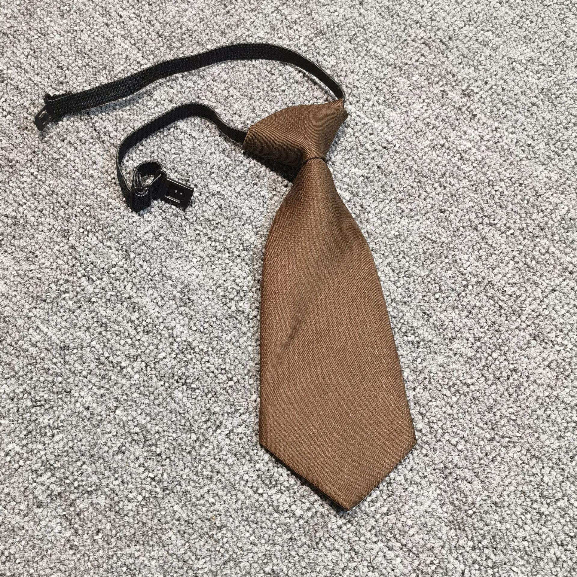 

Детский галстук для детского сада, однотонный, для ленивых, не требующий завязывания, для девочек, суперкороткая мини-рубашка, аксессуары для школьной формы