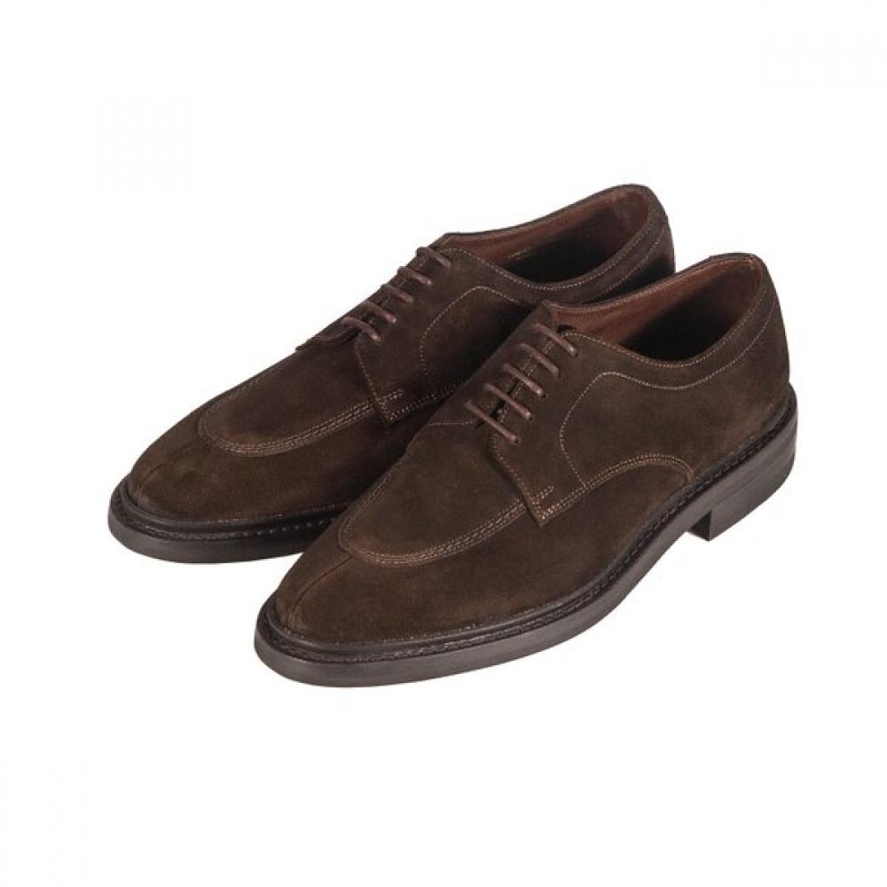 Loake Westminster Dark Brown Suede Seoul Edition