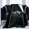 3D Printing Fantasy M-MINI Flannel Blanket Sofa Living Room Bedroom Four Seasons Soft Fluffy Blanket Outdoor Leisure Nap Blanket