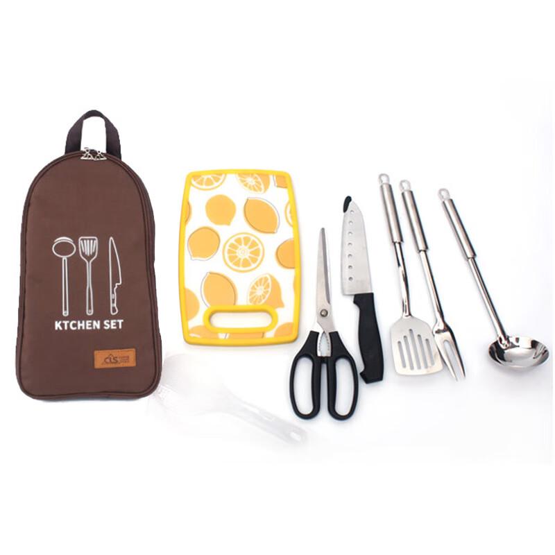 Portable 201 Stainless Steel Outdoor Cookware Set