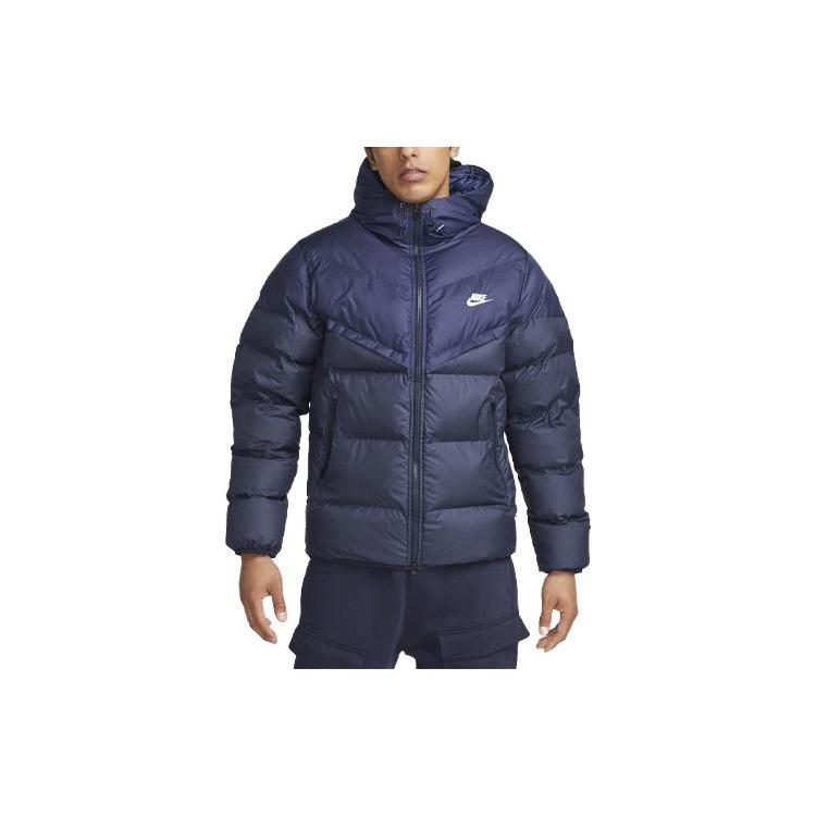 

Новая мужская пуховая куртка Nike Storm FIT Windrunner PrimaLoft® темно-синего цвета FB8185-410 XXL