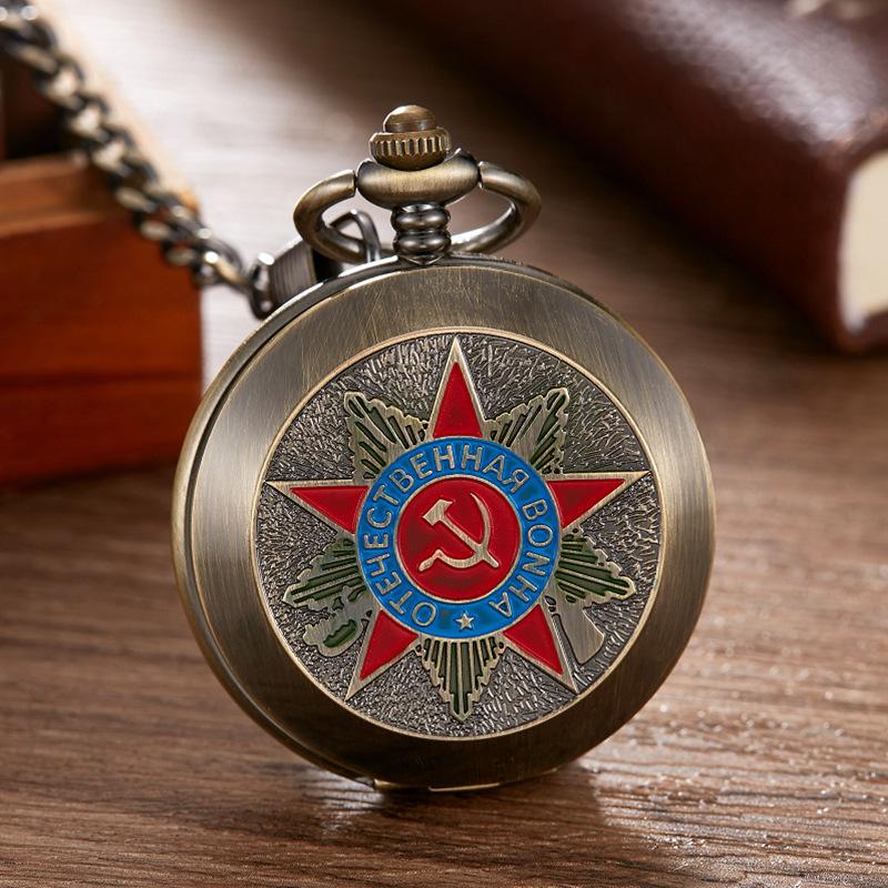 

Ретро классический значок логотип памятные перекидные полуавтоматические механические карманные часы с большим циферблатом