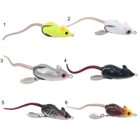 Lure Realistic Vivid Rubber Freshwater Saltwater Bait for Snakehead
