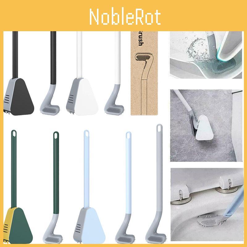 Toilet Golf Silicone Brushes With Holder Setclose Bathroom Cleaning Soft Tools