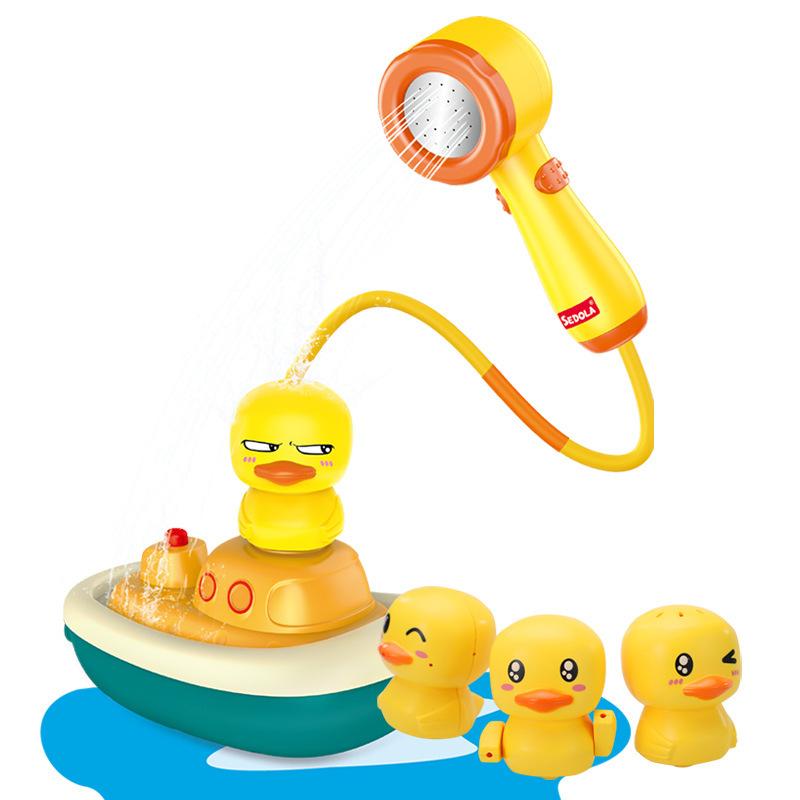 Baby Bath Toys for Kids Duck Spray Water Bath Toy Baby Shower Water Toys Ball Bathroom Baby Toy Bathtub Toys Water Toy