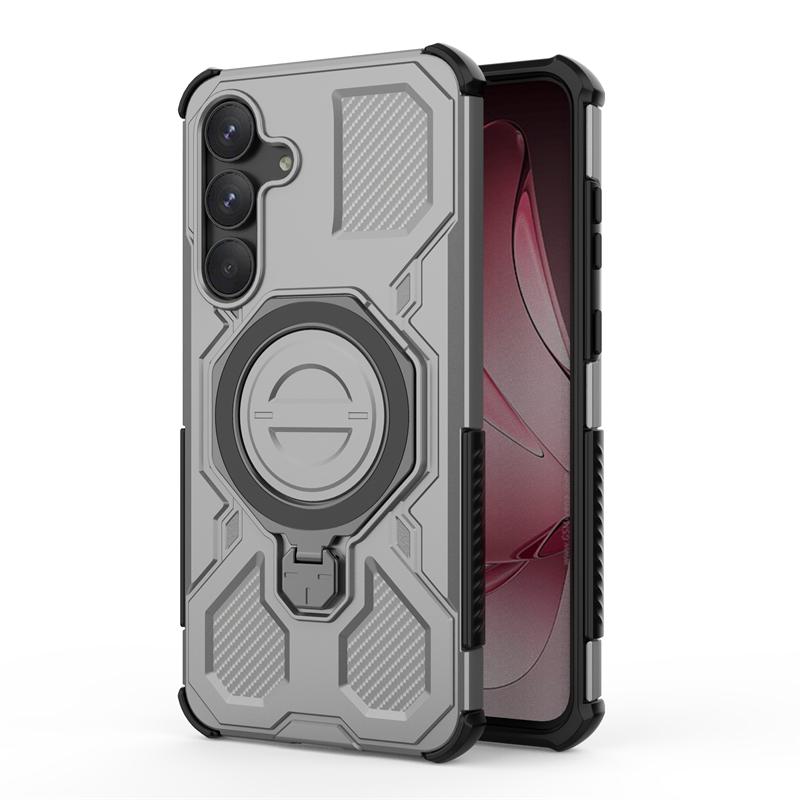 Magnetic Wireless Charge Cover For Samsung Galaxy S25 FE Phone Holder Back Case For Samsung S25 FE Cover For Samsung S25 FE Case