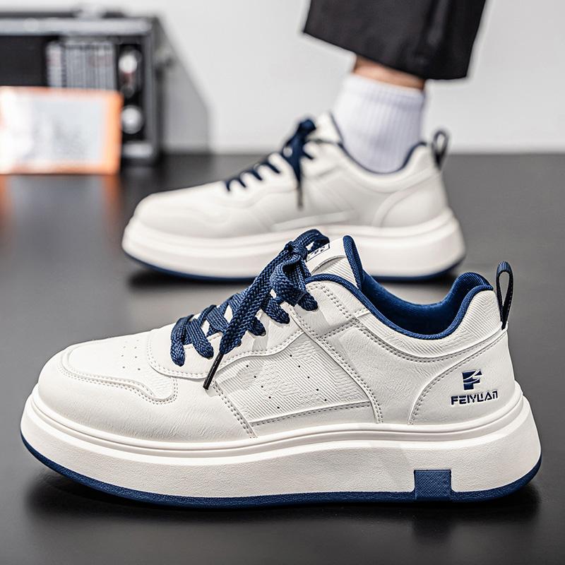 Men 's Casual Four Seasons Fashion Skateboarding Students Comfortable Sneakers Boys Trending Soft Sole Breathable Shoes