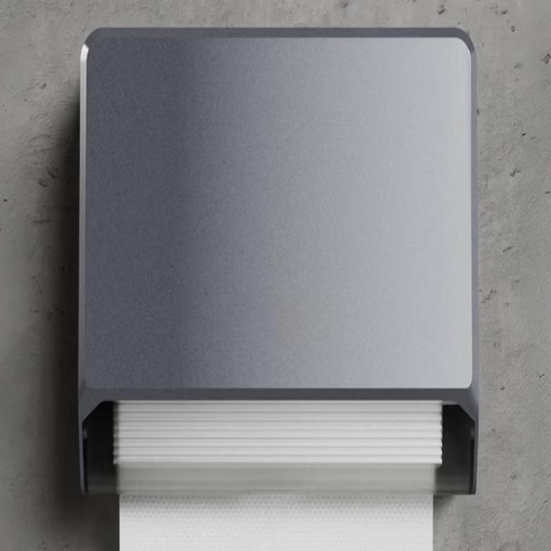 MDNG Wall-Mounted Tissue Dispenser with Storage Shelf