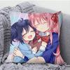 Anime Happy Sugar Life Pillow Case Square Pillow Bedroom Sofa Leisure Comfort Cushion Car Living Room Home Decoration