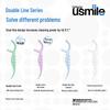 usmile Seahorse Dual-Line Dental Floss Sticks