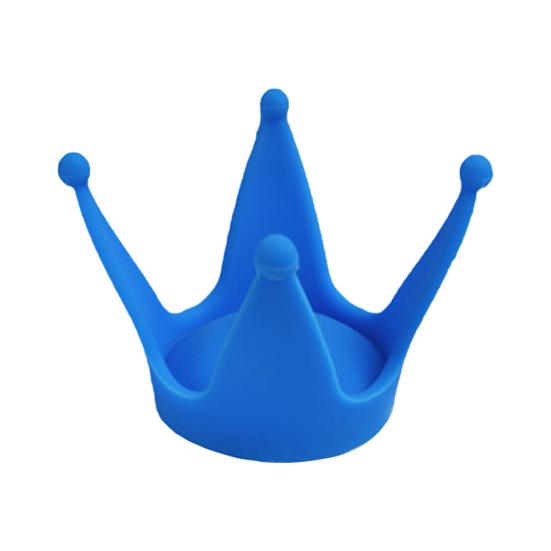 Helmkrone Deko mit Saugnapf Silikon Niedliche Motorradhelmkrone für Kinder