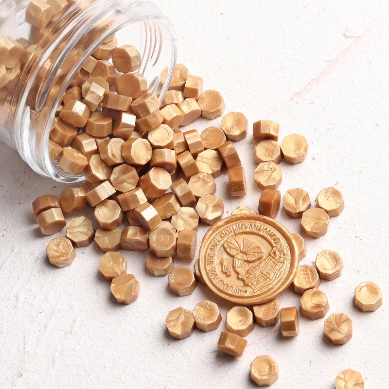 Boom Boom Rabbit Retro Metallic Sealing Wax Granules for Wedding Invitations & Envelopes - High Gloss Stamp Wax Seal.