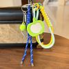 Key Ring Tennis Racket Keychain With Mirror Sport Style Bag Charms  Hanging Accessory