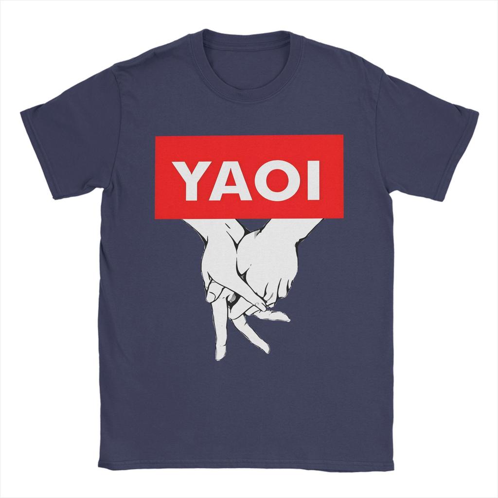 I Love Yaoi T Shirt Hip Hop T Shirts Short Sleeve Vintage Tshirt Summer 100 Cotton O-Neck Oversized Top Tees
