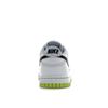 Nike Dunk Low GS 3D Swoosh Kinder-Sneaker Weiß Schwarzlich-Blau Volt DV3478-100