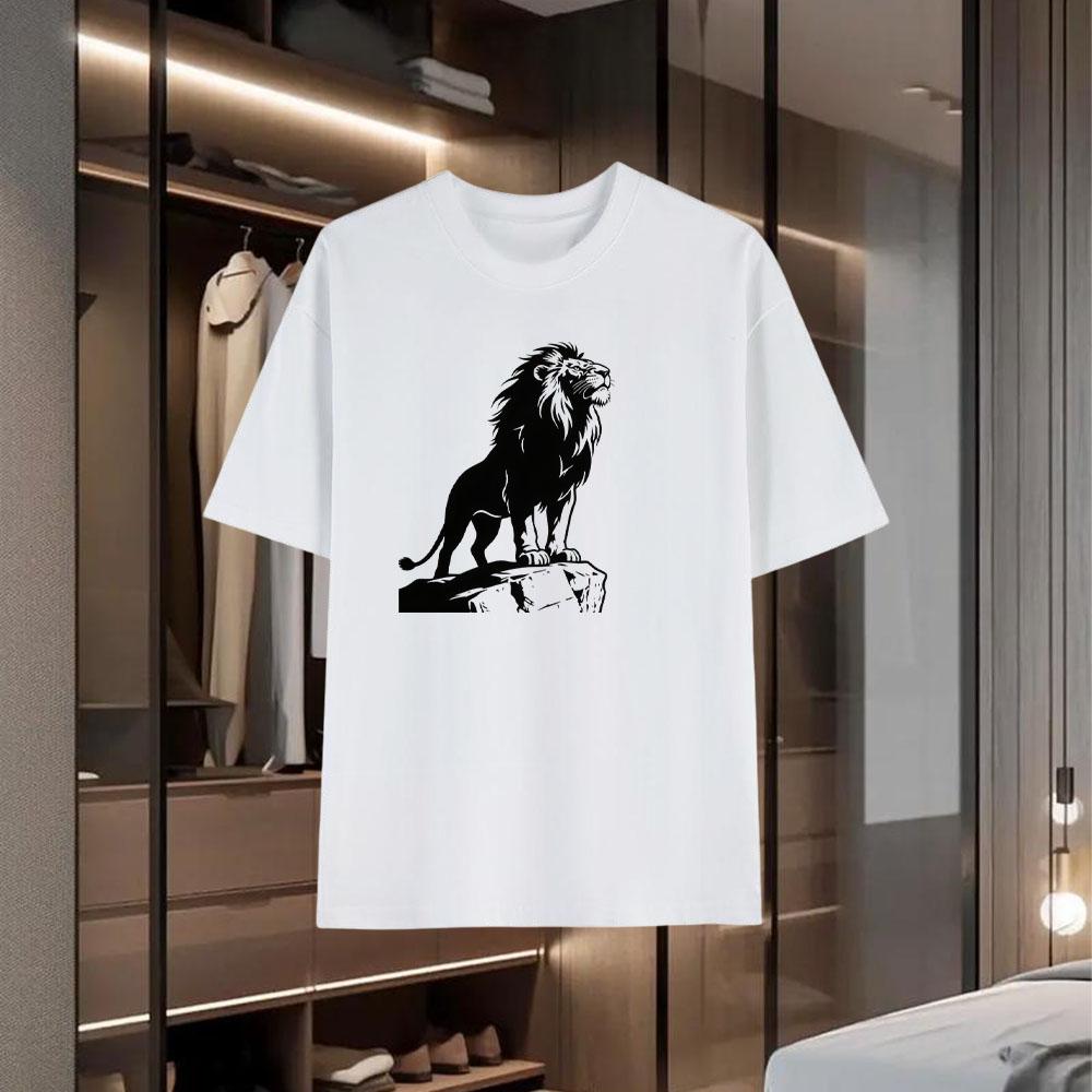 Summer Cool Men's T-shirts made of 100% cotton  New style  casual and loose short-sleeved  fashionable
