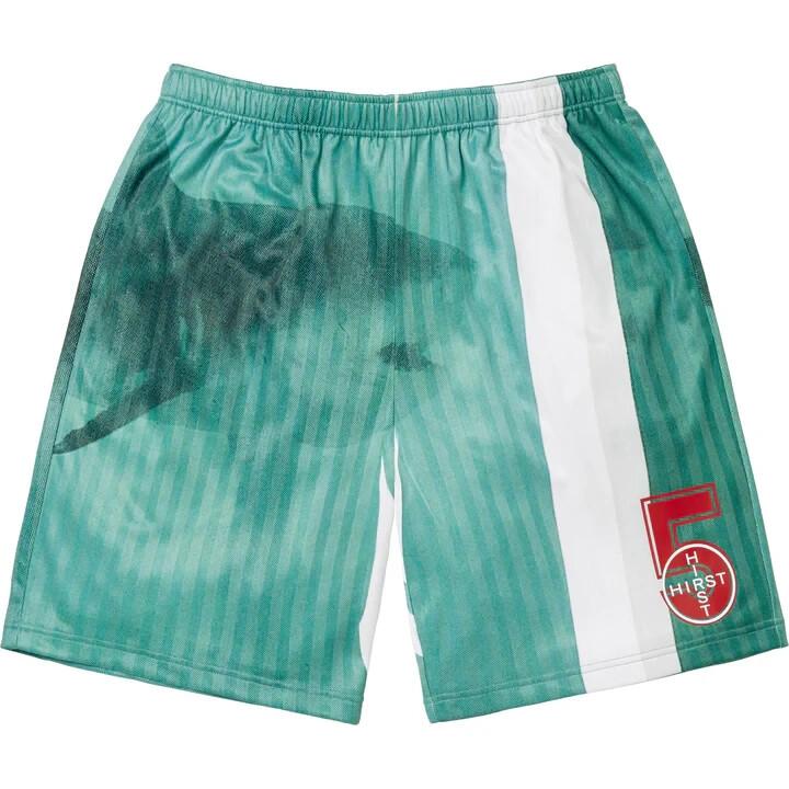 Supreme Damien Hirst Soccer Short White L