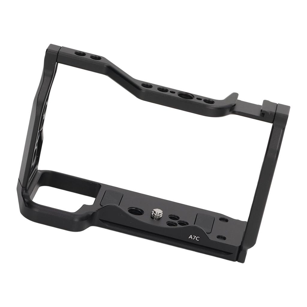 Aluminum Alloy Camera Cage Full Camera Cage with 14 Inch Screw Hole for A7C Camera AF386
