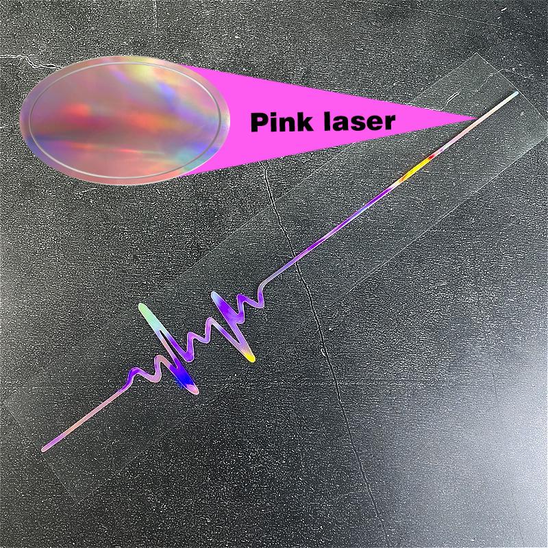 1pc Heartbeat Trackpad Laser Motorcycle Sticker Waterproof DIY Helmet Motorbike Fuel Tank Car Window Vinyl Decals Decoration